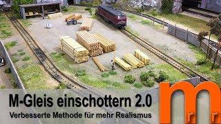 Märklin M-gleis einschottern 2.0