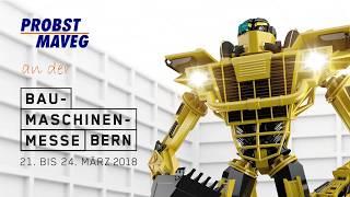 Probst Maveg an der Baumaschinenmesse Bern 2018