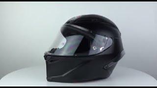 AGV Corsa R Matt Black Helmet - ChampionHelmets.com