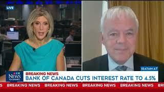 Bank of Canada interest rate cut | 'Great relief' for Canadians: economist