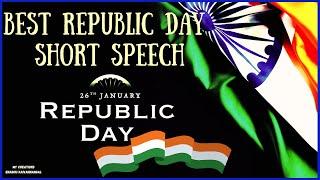 Republic day speech in english | 26 january speech in english | Republic day essay in english