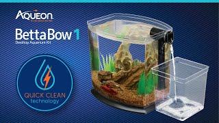 Aqueon BettaBow 1 Gallon with Quick Clean