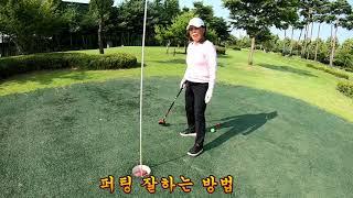 파크골프 퍼팅 잘 하는 방법 동영상 강의
