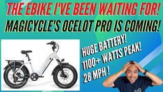 THIS is the Ebike I've Been Wanting! Magicycle's New Ocelot Pro w/ 750watt Motor & HUGE 52v Battery!