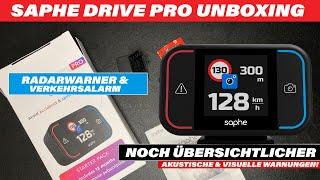 Saphe Drive Pro Radarwarner / Verkehrsmelder Unboxing | Einrichtung &  Erfahrungsbericht, 15% Rabatt