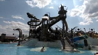 EuropaPark Rulantica FULL Tour 2023  POV |  Walk Through | Water Slides