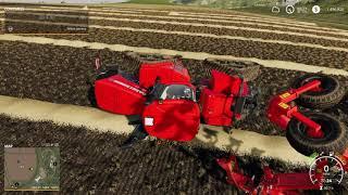 Farming Simulator 19 - Vehicle Recovery Guide - How to flip back a vehicle that ended up on its side