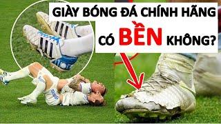 Giày bóng đá chính hãng có bền không?