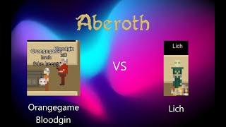 Aberoth - Orangegame and Chonky boi vs Lich