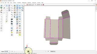 Esko Artioscad 23.11 Tutorial- How to design from scratch using panel from line option and rectangle