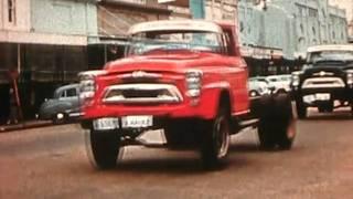 City Showroom comes to the Country (IH trucks touring Australia 1950'S)