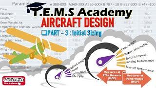 Initial Sizing of Aircraft Design - Part 3 || Optimization || Aishwarya Dhara