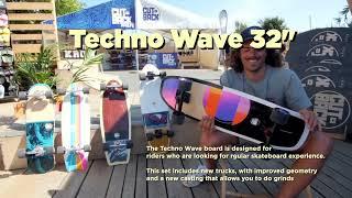 Cutback Surfskates - Techno Wave 32"