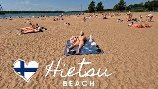 Walk on Summer Hietsu Beach Walk in Helsinki |  Finland June 2024