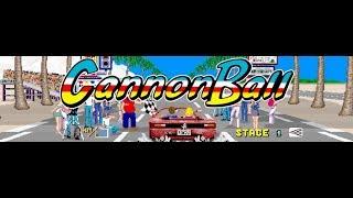 PC gameplay  Cannonball OutRun 