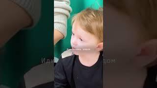Самый храбрый пациент у стоматолога 