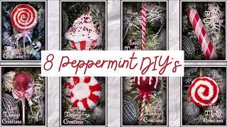 8 Peppermint Christmas DIY's You Won't BELIEVE How EASY!