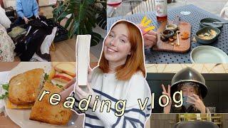 cozy reading vlog: cottagecore fantasy vibes, cleaning, & packing for japan