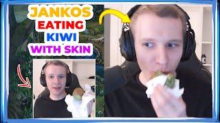 Jankos EATING KIWI With SKIN on Stream 