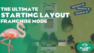 Best Franchise Mode Starting Layout - Beginners Tutorial | Planet Zoo