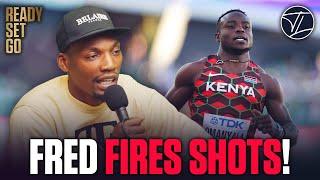 Fred Kerley says Ferdinand Omanyala’s 9.7s don’t count 