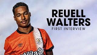 Luton sign Reuell Walters 󠁧󠁢󠁥󠁮󠁧󠁿 | First Interview