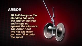 How to tie an Arbor Knot by Abu Garcia