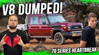 DUMPED: Toyota Breaks Up with V8s in the LandCruiser 70 Series