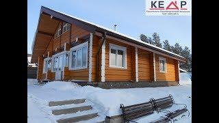 Качественная Норвежская  рубка, Дом из лафета под ключ, Усадочные перегородки в  деревянном доме.