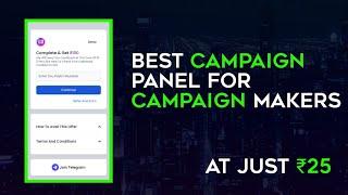 Best Campaign Panel For Campaign Maker/Provider