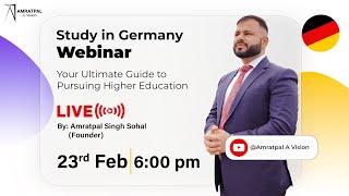 Study in Germany Webinar: Your Ultimate Guide to Pursuing Higher Education 