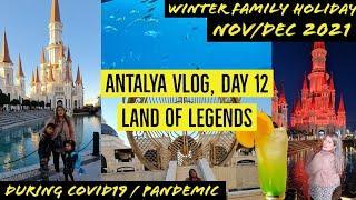 Antalya Vlog Day 12 - Limak Lara Deluxe Hotel, LAND OF LEGENDS, Belek, Nemo's luxury restaurant