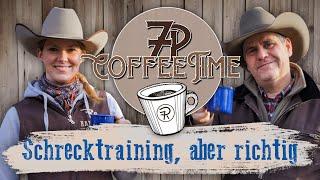 Schrecktraining bei Pferden sinnvoll gestalten | 7P CoffeeTime 
