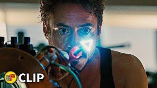 Tony Stark Creating New Element Scene | Iron Man 2 (2010) Movie Clip HD 4K