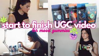 create a UGC video from start to finish | step by step process