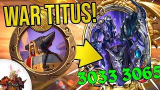 3,000/3,000 Titus Rivendare?! | Hearthstone Battlegrounds