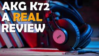 AKG K72 studio monitor headphones. How do they actually sound?