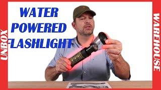 Water Powered Flashlight!  Introducing the Hydralight 2017. As Seen On TV