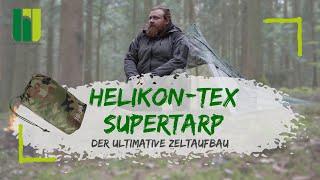 SIMPLES SUPERTARP SETUP - Meistere die Wildnis mit dem Supertarp: Der Zeltaufbau einfach erklärt 