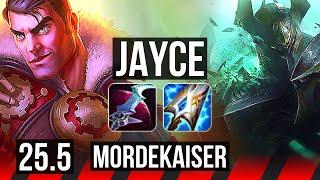 JAYCE vs MORDEKAISER (TOP) | KR Master | 25.5