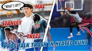 Mac McClung, Montrezl Harrell, Frank Nitty, Stan Johnson Talk Trash in Heated Pro Runs!