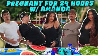 PREGNANT FOR 24 HOURS W/ KAED & BLESIV  !!