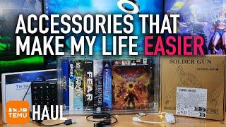 This Made My Life Easier | Temu Accessories Haul - Lights, Soldering Iron, Screwdriver Set, Etc.