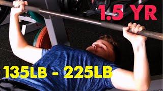 Bench Press Transformation (50KG-100KG) | Cián O’Neill