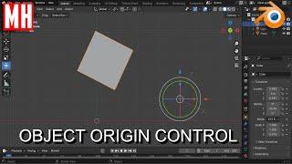 FULL CONTROL over your object origin in BLENDER 4.1