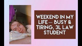 LAW SCHOOL VLOG, weekend in my life