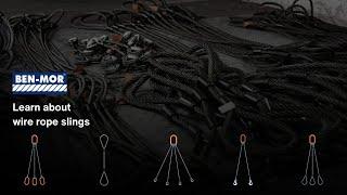 Learn about wire rope slings - Ben-Mor