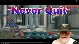 Kid Rock - Never Quit (Official Video) Reaction by CaveMan