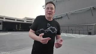 First Look Inside SpaceXs Starfactory w Elon Musk