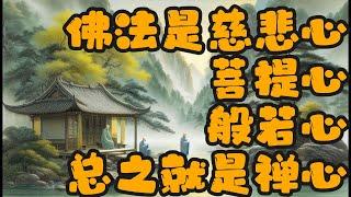 禅宗故事集34  佛法的心要是什么？是慈悲心，菩提心，般若心，总之一句，就是禅心